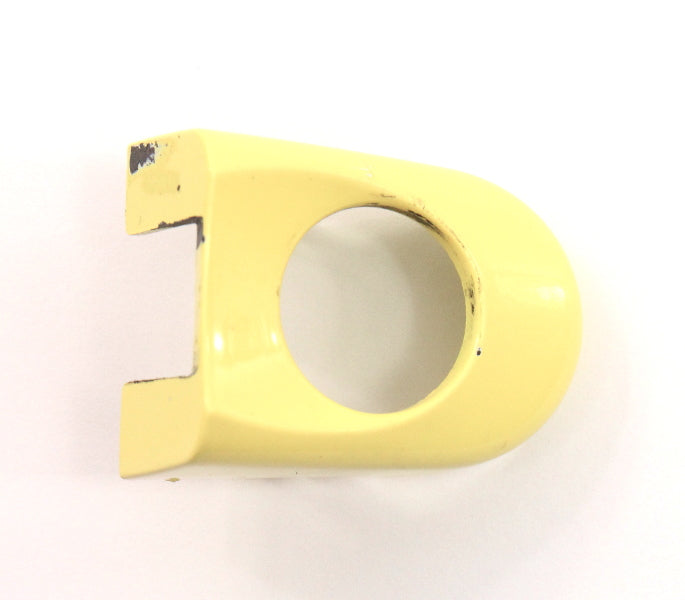 LH Exterior Door Handle Thumb Cap 98-10 VW Beetle LD1B Yellow - 1C0 837 879