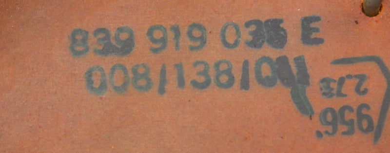 Gauge Cluster Speedometer 73-79 Audi Fox AT Gas - Genuine - 839 919 035 E