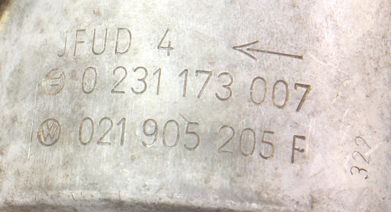 Ignition Distributor 1973 VW Bus 1700cc Auto Aircooled - Genuine - 021 905 205 F