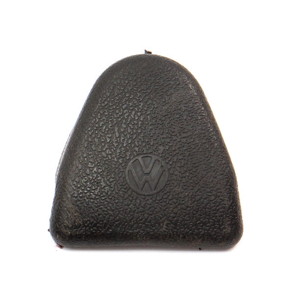 Upper Seat Belt Bolt Cover Cap VW Jetta Rabbit GTI MK1 - Black - Genuine