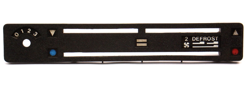 Climate Temp Controls Trim Face Plate 75-80 VW Rabbit MK1 Early ~ 171 919 383 E