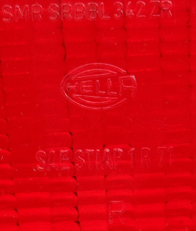 RH Tail Light Lamp Lens 71-74 VW 412 Fastback - Genuine Hella