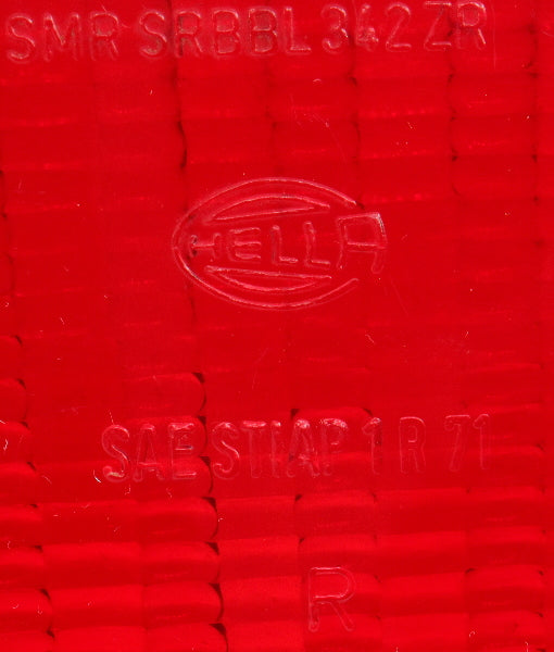 RH Tail Light Lamp Lens 71-74 VW 412 Fastback - Genuine Hella