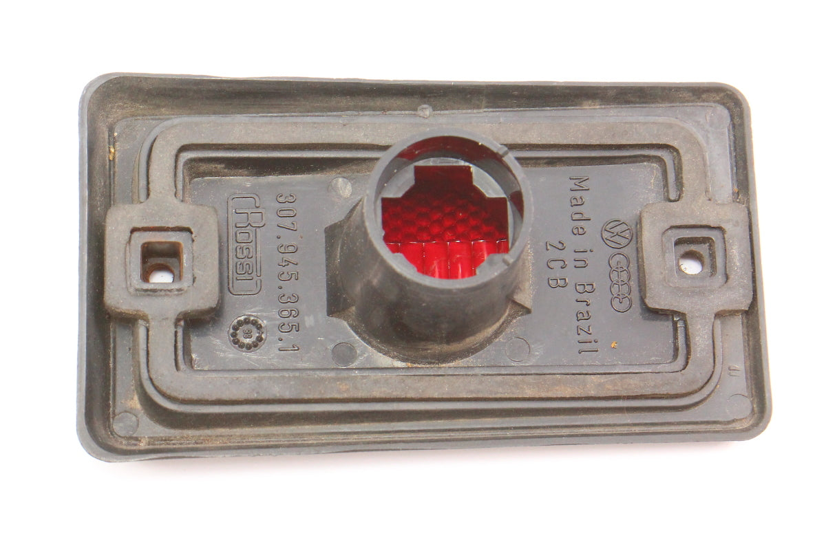 Rear Side Marker Light Lamp Lens 87-93 VW Fox - Genuine - 307 945 365 1