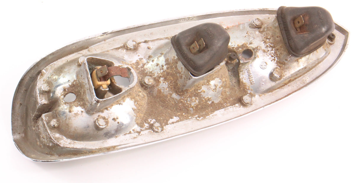 Tail Light Lamp Housing 62-69 VW Type 3 Notch Square Fast Back - Genuine German