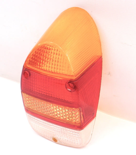 RH Tail Light Lamp Lens 68-70 VW Beetle Bug Aircooled - Euro Amber Top