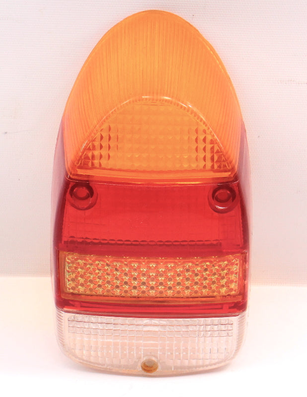 RH Tail Light Lamp Lens 68-70 VW Beetle Bug Aircooled - Euro Amber Top