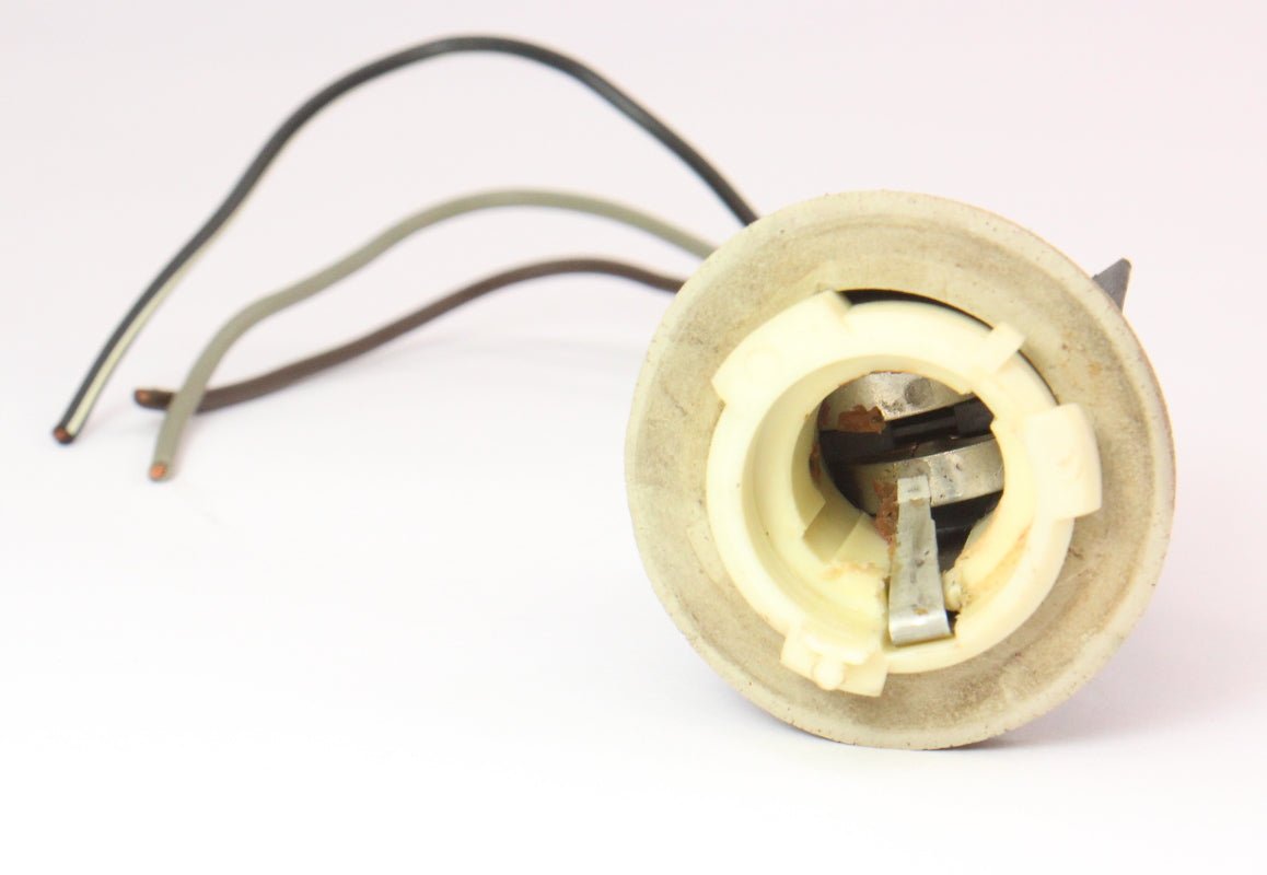 Turn Signal Bumper Light Bulb Holder Socket 85-90 VW Jetta MK2 - Genuine