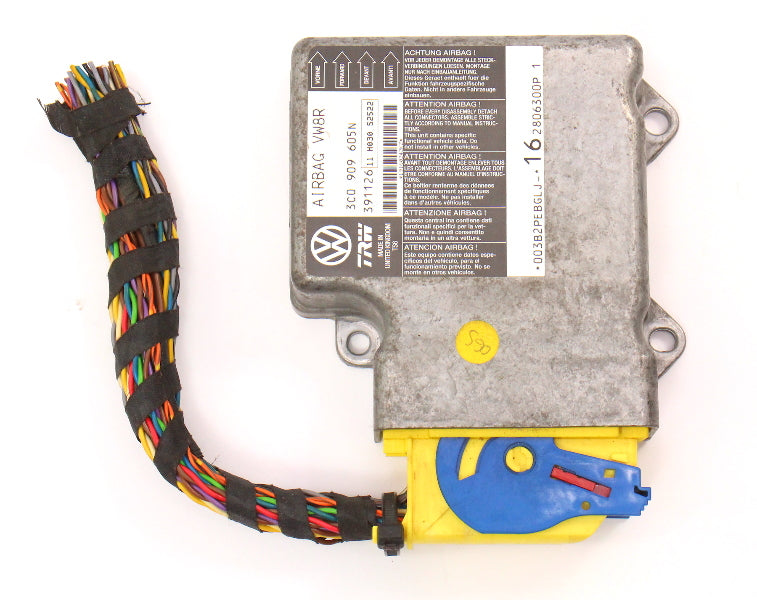 AirBag Air Bag Control Module Computer VW Passat B6 - 3C0 909 605 N