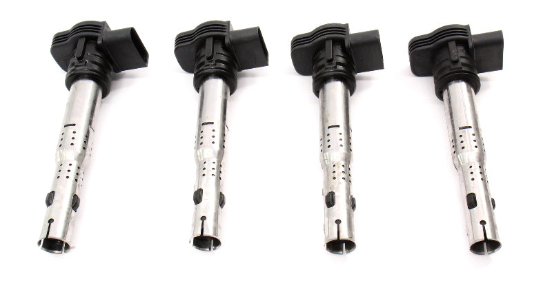 Set of 4 Ignition Coils VW Beetle Jetta GTI Eos Passat A4 TT Q5 ~ 07K 905 715 F
