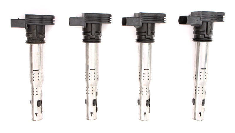 Set of 4 Ignition Coils VW Beetle Jetta GTI Eos Passat A4 TT Q5 ~ 07K 905 715 F