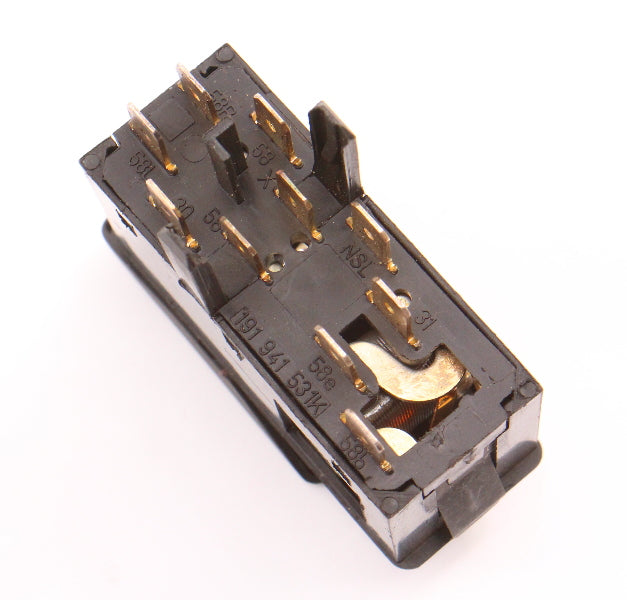 Head Light Switch Headlight 85-92 VW Jetta Golf Mk2 - Genuine - 191 941 531 K