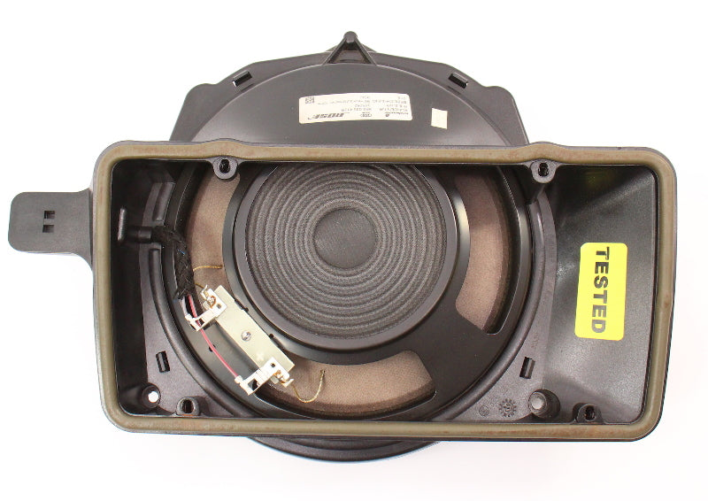 Center Rear Speaker Bose Subwoofer 02-05 Audi A4 S4 B6 - Genuine - 8E5 035 412 A