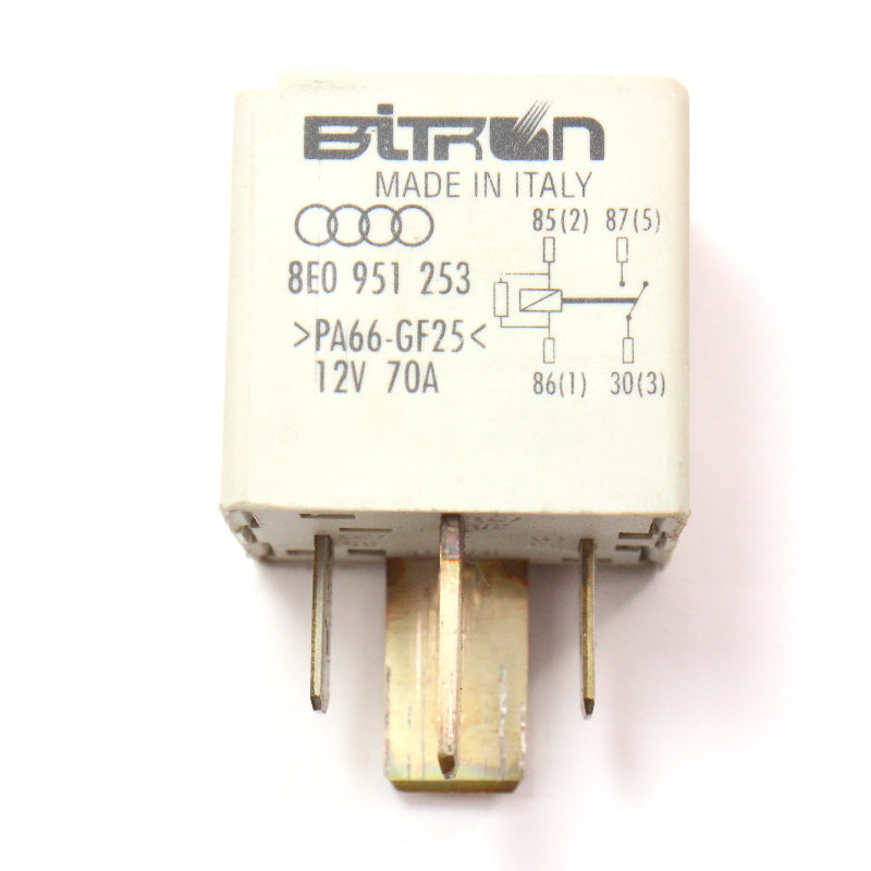 Fuel Pump Relay # 614 02-08 Audi A4 S4 TT - Genuine - 8E0 951 253