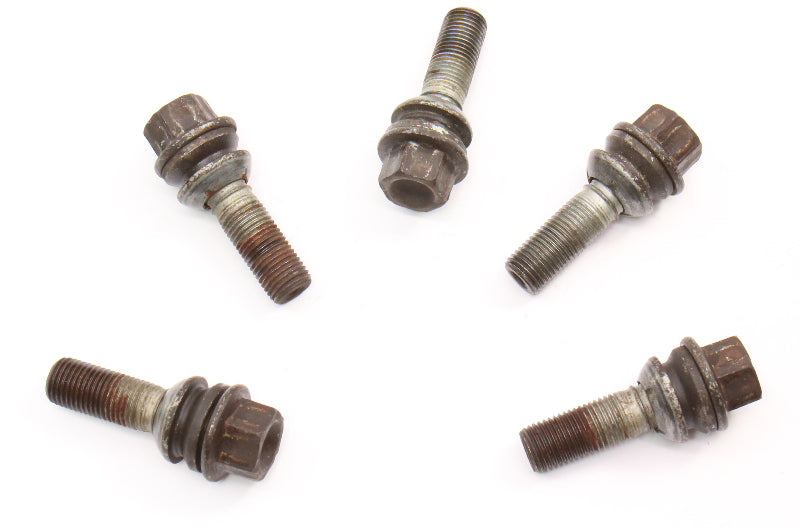 Set of 5 Lug Bolts 04-05 VW Touareg - Genuine