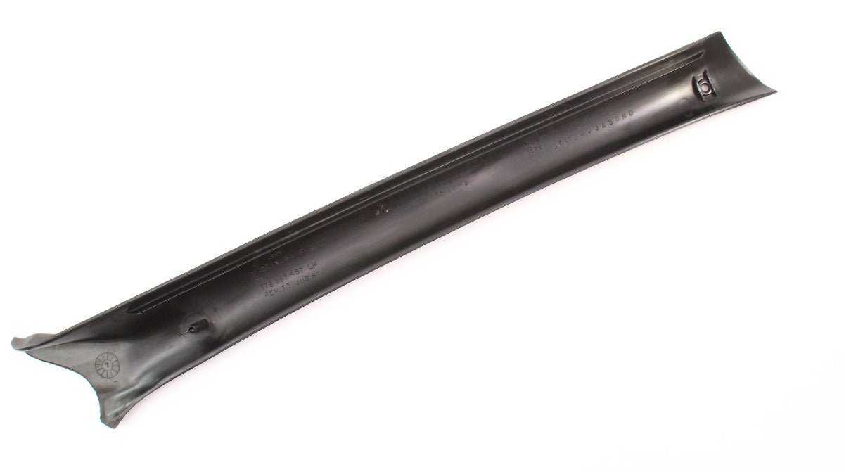 LH A Pillar Interior Windshield Trim Panel 85-92 VW Jetta Golf MK2 - 176 867 457