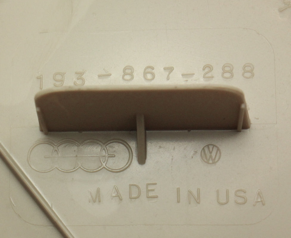 RH Rear Hatch Interior Trim Panel 85-92 VW Golf Mk2 - Genuine -193 867 288