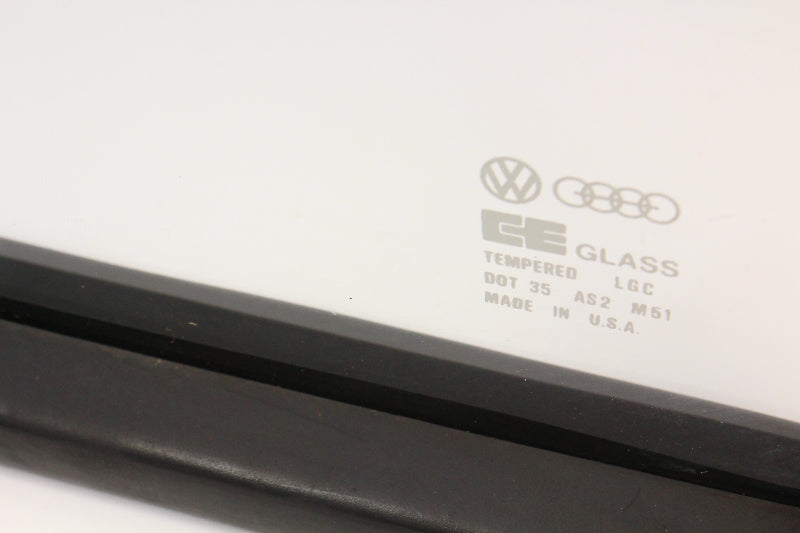 LH Front Stationary Quarter Non Vent Window Glass 75-84 VW Rabbit Jetta MK1