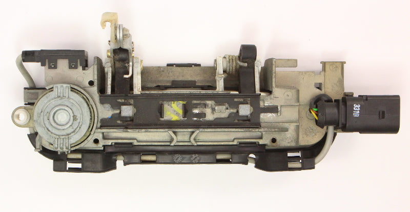 LH Driver Front Exterior Door Handle & Lock Cylinder 00-03 Audi A8 S8 D2 L0B9