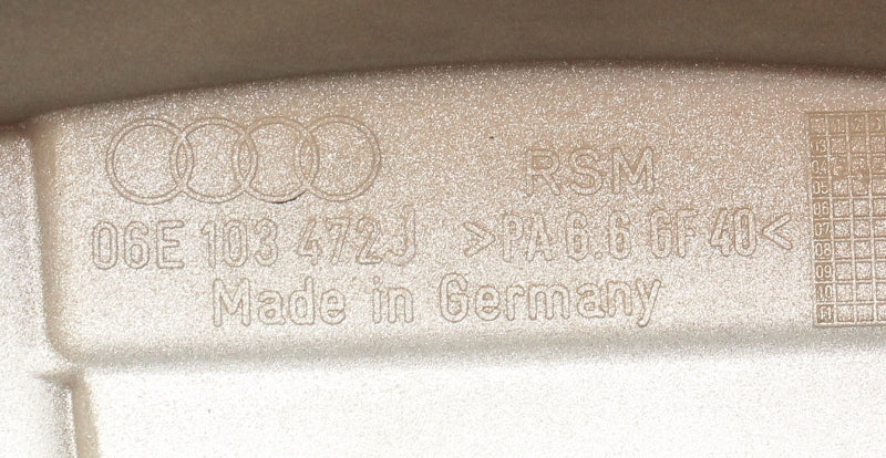 RH Valve Cover 05-09 Audi A4 A6 3.2 V6 BKH - Genuine - 06E 103 472 J