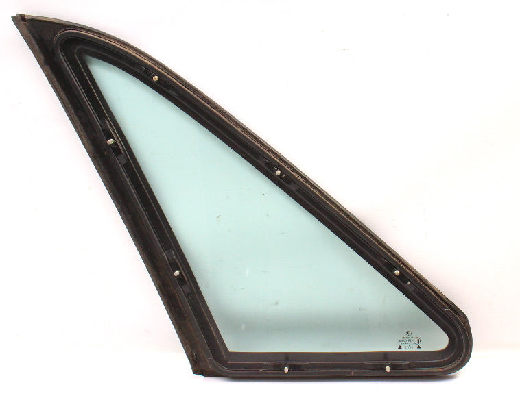 RH Rear Side Window Quarter Corner Exterior Glass 90-97 VW Passat B3 B4 Sedan