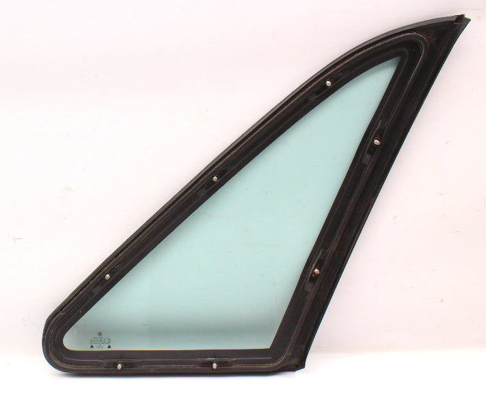 LH Rear Side Window Quarter Corner Exterior Glass 90-97 VW Passat B3 B4 Sedan
