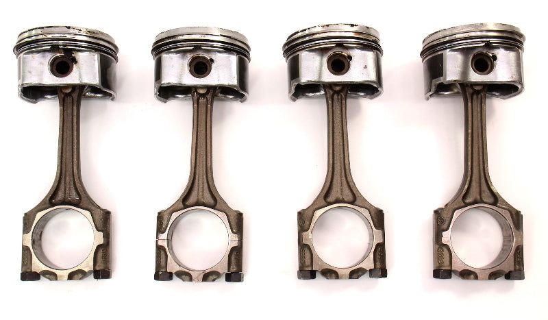 Piston & Connecting Rod Set 03-05 VW Jetta Golf MK4 Beetle 2.0 BEV ~ Genuine ~