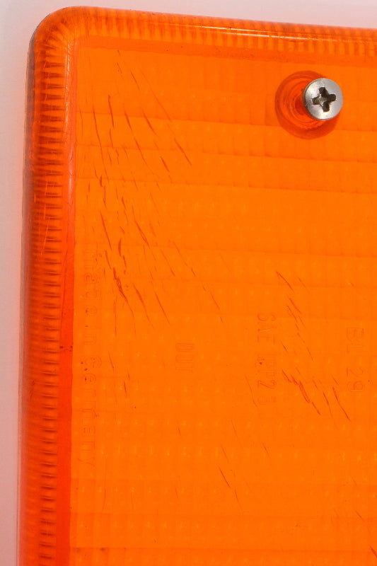 LH Front Side Turn Signal Lens Lamp Cover 73-79 VW Bus Aircooled - Genuine Hella