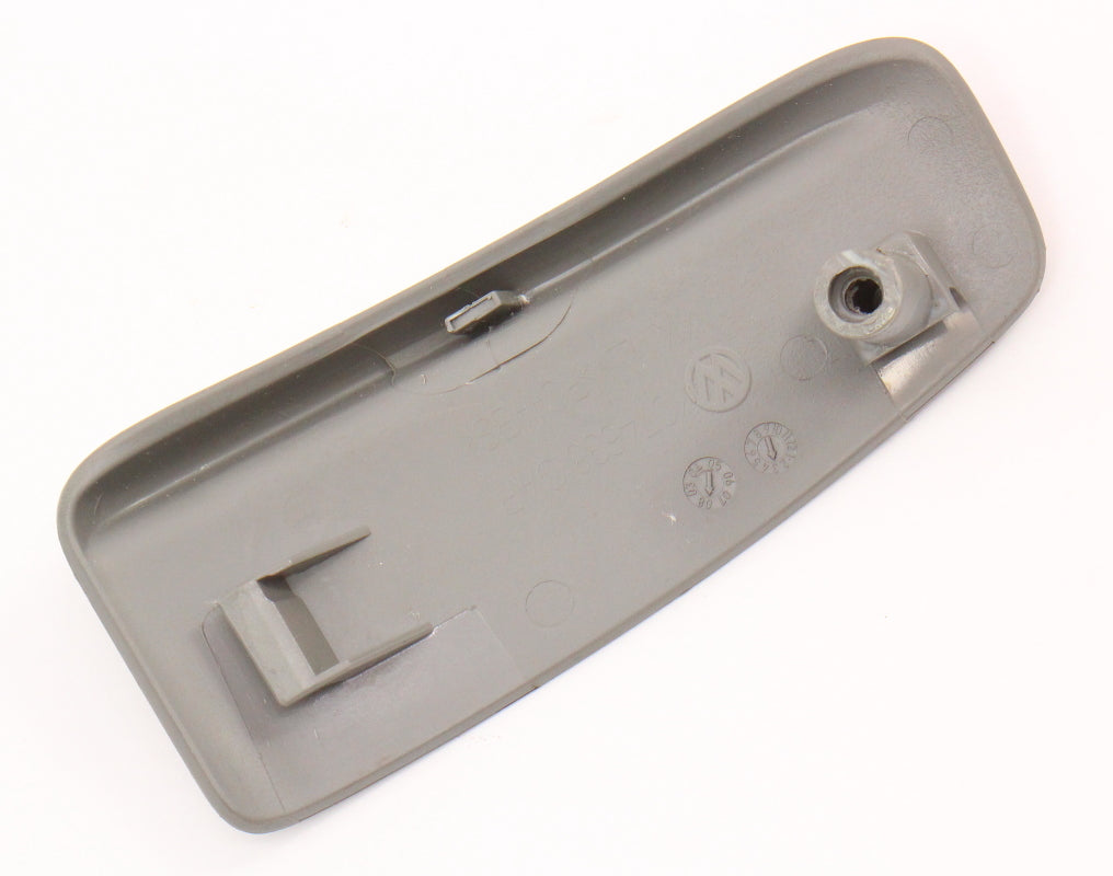 LH Rear Seatbelt Guide Trim 05-10 VW Jetta Rabbit Mk5 - Seat Belt Art Grey