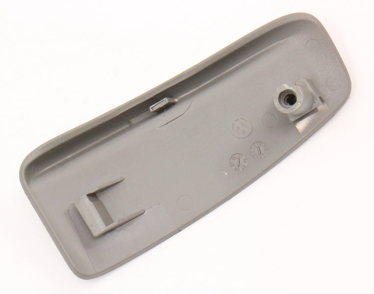 LH Rear Seatbelt Guide Trim 05-10 VW Jetta Rabbit Mk5 - Seat Belt Art Grey