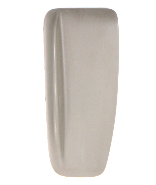 LH Rear Seatbelt Guide Trim 05-10 VW Jetta Rabbit Mk5 - Seat Belt Art Grey