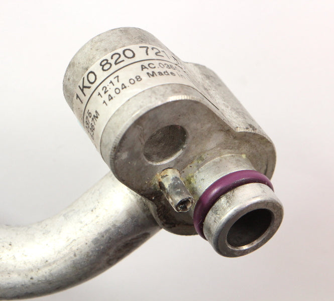 AC A/C Line Hose VW Jetta GTI MK5 Audi A3 BPY 2.0T - Genuine - 1K0 820 721 BK