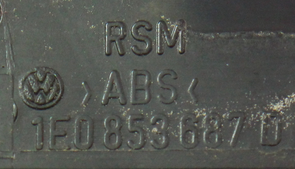 Rear Emblem Badge Logo 95-02 VW Cabrio III MK3 ~ Genuine ~ 1E0 853 687 D