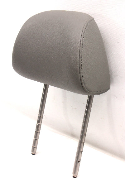 Front Seat Headrest 05-10 VW Jetta Rabbit MK5 Art Grey Leatherette - Genuine