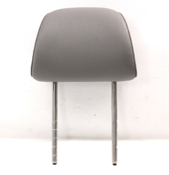 Front Seat Headrest 05-10 VW Jetta Rabbit MK5 Art Grey Leatherette - Genuine