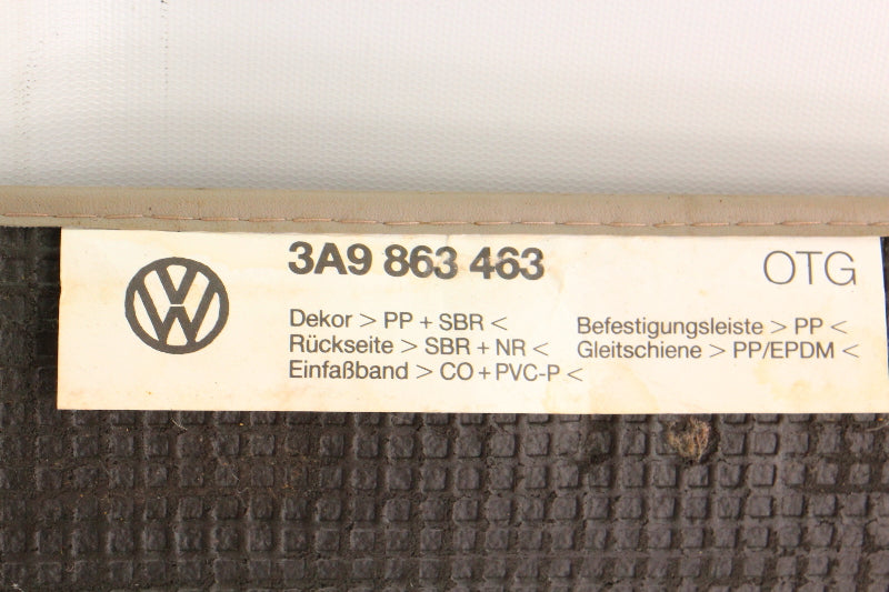 Trunk Hatch Carpet Cargo Cover Floor Mat 90-97 VW Passat Wagon B3 B4 3A9 863 463