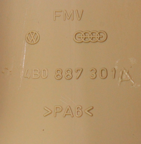 Child Seat Restraint Hooks Mounts Caps 02-05 Audi A4 B6 - Beige - 4B0 887 301 A