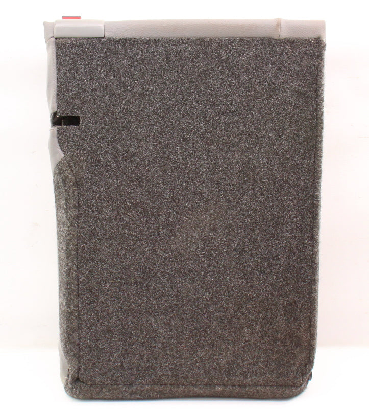 LH Rear Seat Back Rest & Latch 05-10 VW Jetta MK5 - Art Gray Leatherette