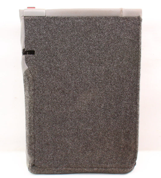 LH Rear Seat Back Rest & Latch 05-10 VW Jetta MK5 - Art Gray Leatherette