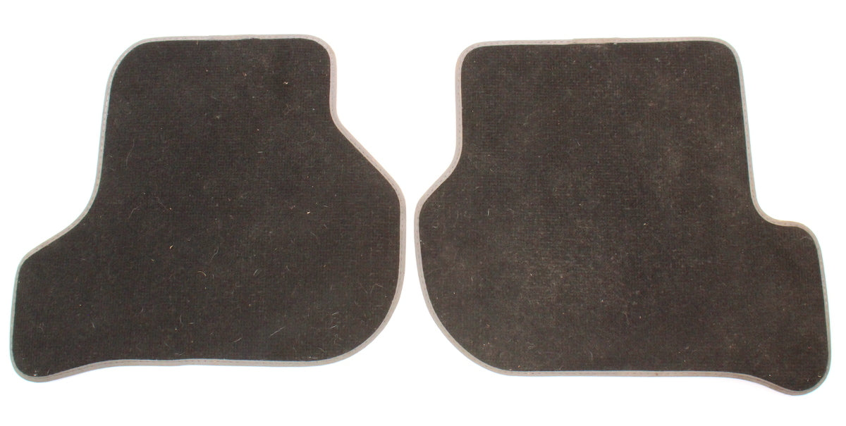 Rear Floor Mats 05-10 VW Jetta Rabbit GTI 09-14 Sportwagen MK5 - Genuine