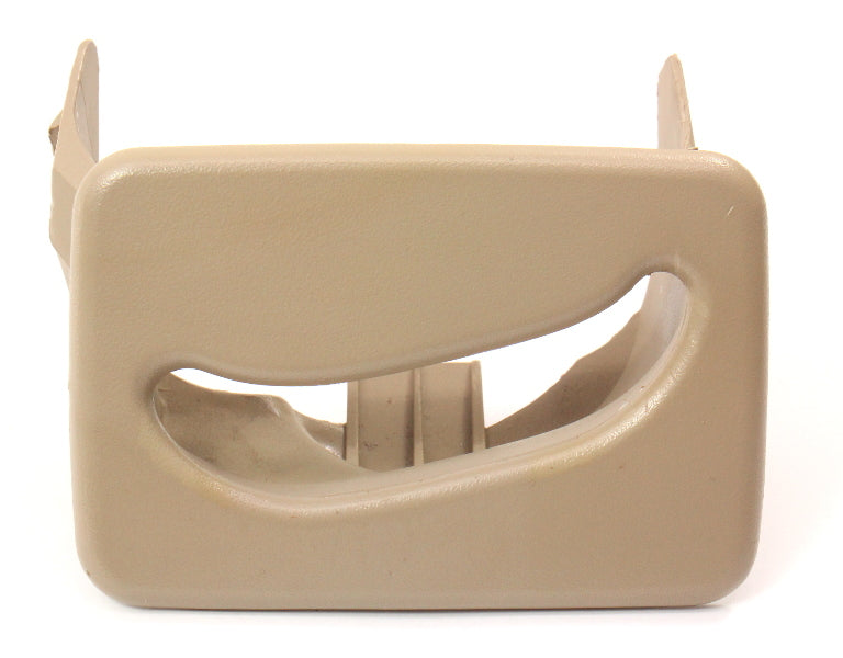 Center Rear Seatbelt Seat Belt Guide Trim Cover 02-05 Audi A4 B6 Beige - Genuine