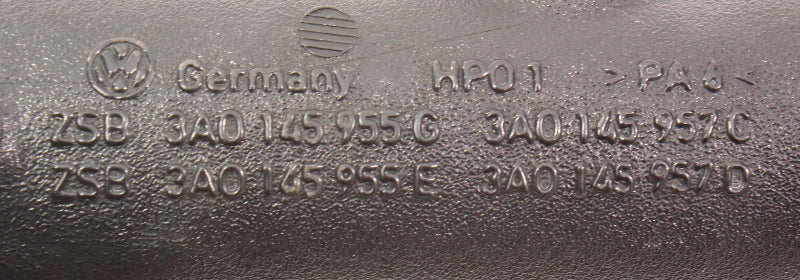 Turbo Lower Intercooler Pipe Hose 96-97 VW Passat B4 TDI Diesel - 3A0 145 858