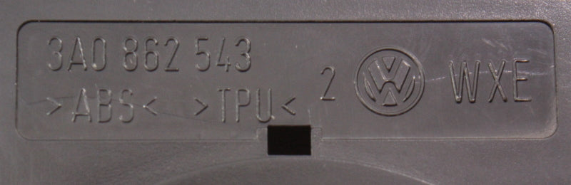 Rear Cup Holder Cupholder Cover 95-97 Passat B4 - Genuine - 3A0 862 543