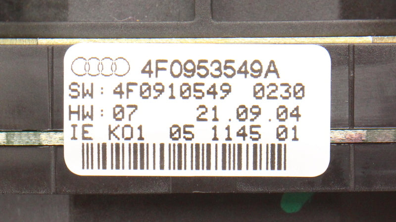 Column Switch Turn Signal Stalks 05-08 Audi A6 S6 - Genuine - 4F0 953 549 A