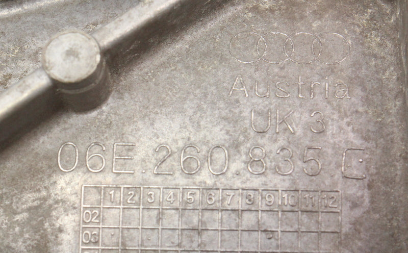 AC A/C Mount Bracket 3.2 V6 05-08 Audi A4 B7 Genuine - 06E 260 835 C