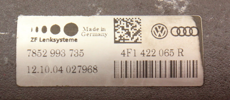 Power Steering Rack 05-11 Audi A6 C6 - Genuine - 4F1 422 065 R