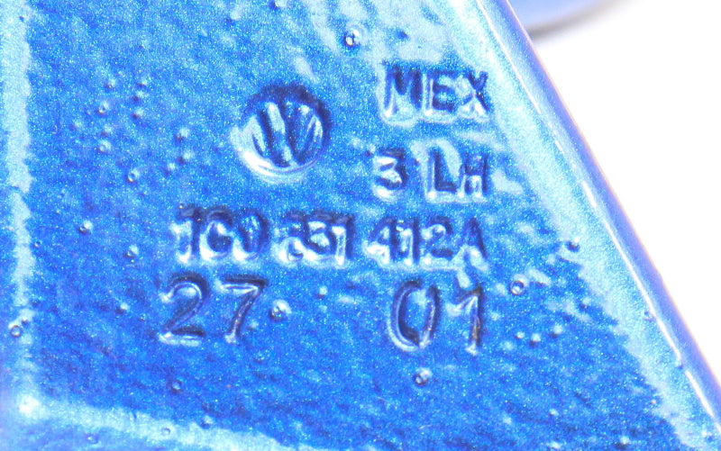 RH Lower Door Hinge 98-10 VW Beetle LA5W Ravenna Blue - Genuine - 1C0 831 412 A