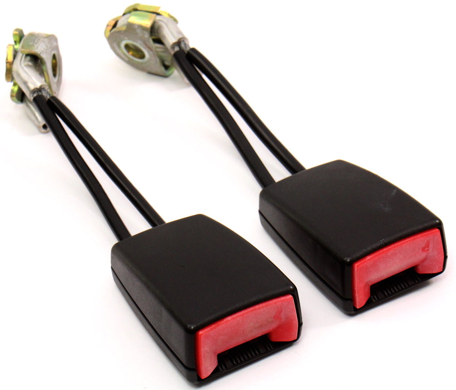 Rear Seat Belt Buckle Receivers 98-10 VW Beetle Coupe - 1C0 858 675 / 676