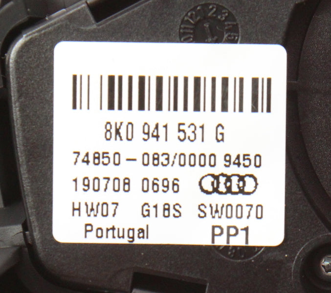 Head Light Lamp Switch Control 09-12 Audi A4 S4 B8 - Genuine - 8K0 941 531 G