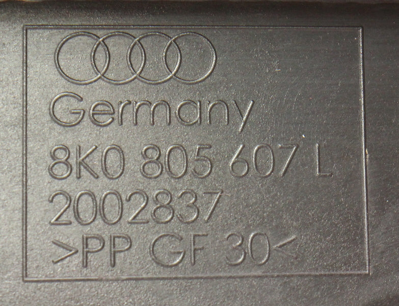 LH Head Light Lamp Mount Bracket 09-12 Audi A4 S4 B8 - Genuine - 8K0 805 607 L